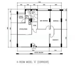 Blk 450C Tampines Street 42 (Tampines), HDB 4 Rooms #558613361